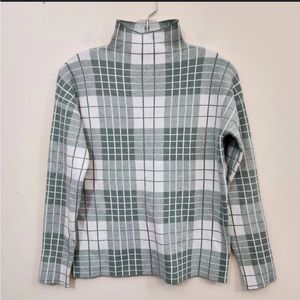 Tahari Mock-neck Sweater